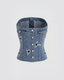 Denim Diva Bustier Top