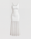 Sheer Grace Bodycon Dress