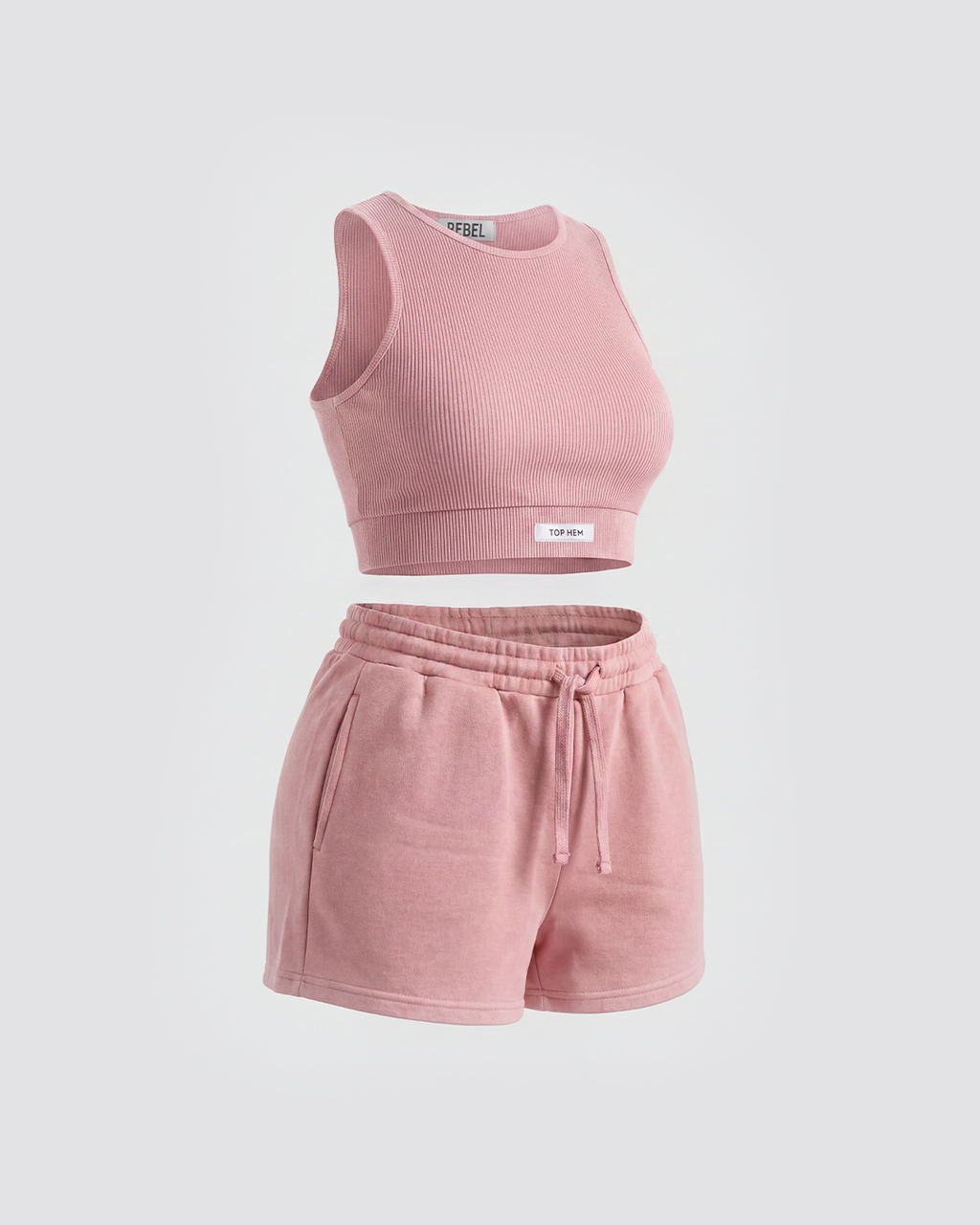 Cloud Nine Lounge Set (Pink)