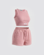 Cloud Nine Lounge Set (Pink)