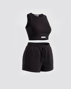 Cloud Nine Lounge Set (Black)