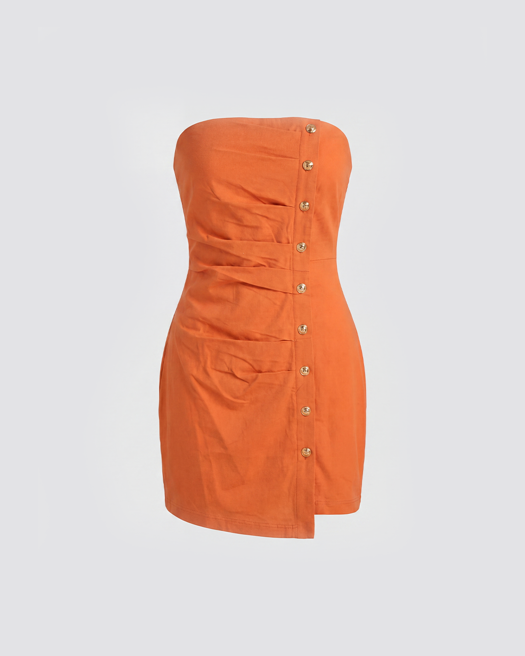 Golden Hour Button Mini Dress Main image