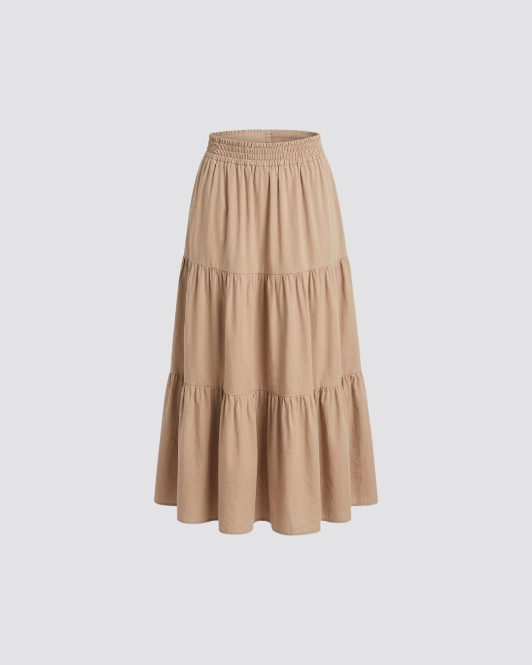 Sandy Luxe Tiered Skirt
