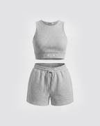 Cloud Nine Lounge Set (Gray)