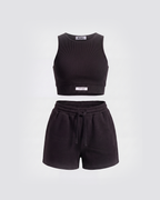 Cloud Nine Lounge Set (Black)
